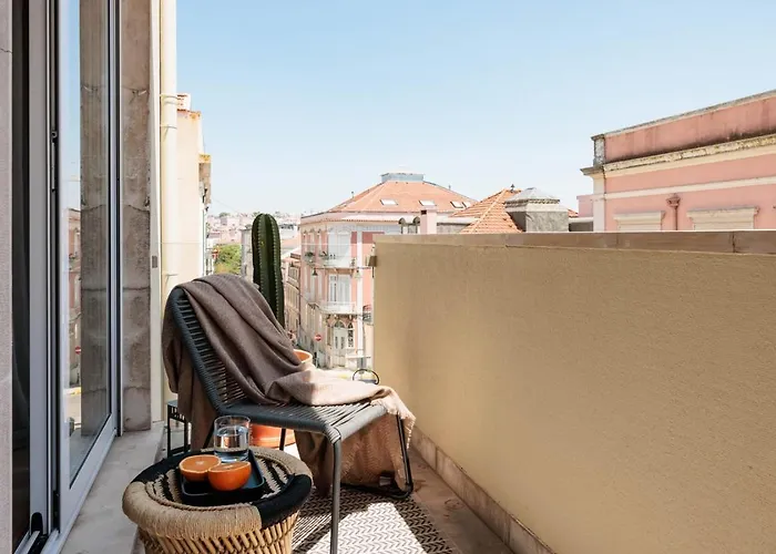 Appartement Lioua - 2 Bedrooms And Balcony In Lapa Lisboa